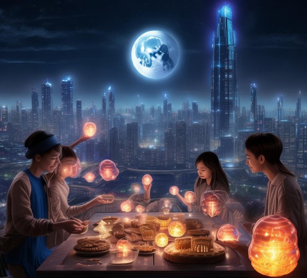科技与中秋，绽放的团圆